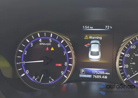 2017 Infiniti Q50 3.0T Signature Edition из США, поврежденный, VIN JN1EV7APXHM739007